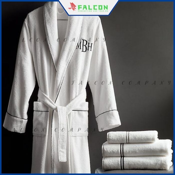 khan-khach-san-cao-cap-gia-re (5) Áo choàng tắm khách sạn kiểu kimono, thanh lịch, tinh tế.