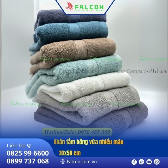 khan-tam-khach-san-gia-re-so-luon-lon khăn tắm bông vừa nhiều màu số lượng lớn an toàn cho da