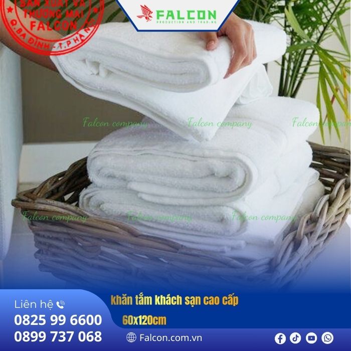 khăn tắm khách sạn cao cấp kích thước 60x120cm đa dụng