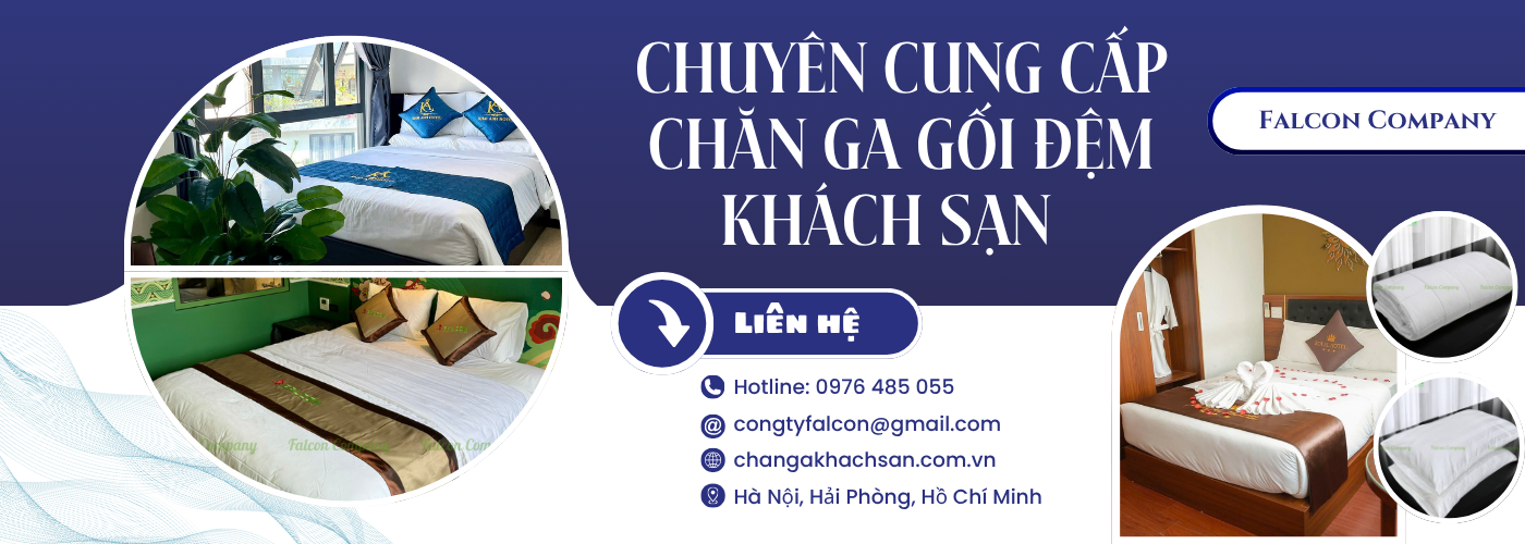 Chuyên cung cấp chăn ga gối đệm khách sạn