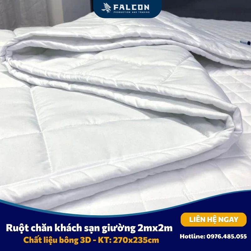 Sản xuất ruột chăn cho khách sạn & chăn ga gối đệm tiêu chuẩn khách sạn